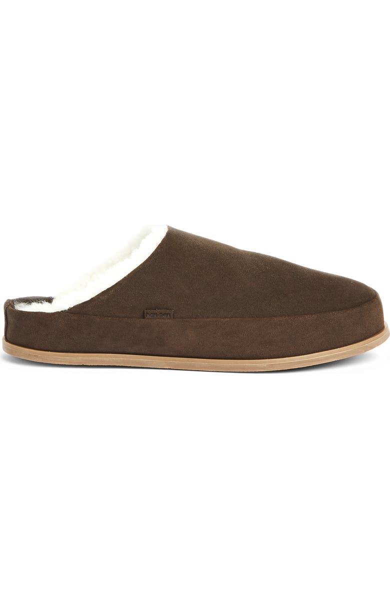 hari mari Tio Genuine Shearling Lined Slipper, Alternate, color, Havana Brown