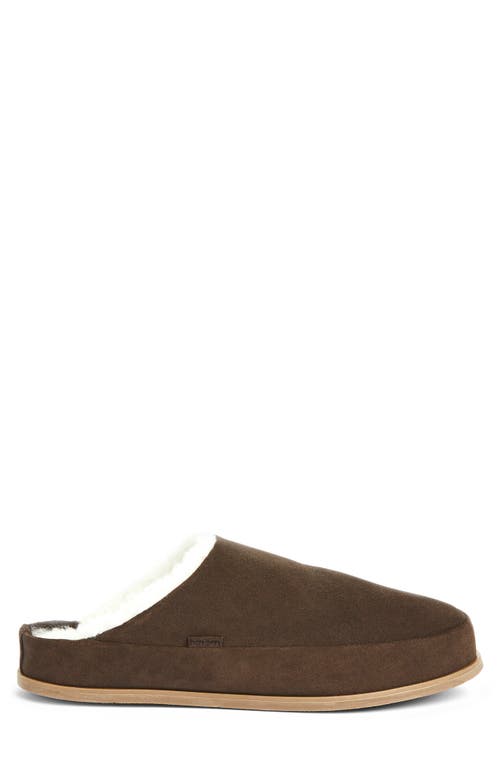 Hari Mari Tio Genuine Shearling Lined Slipper In Havana Brown