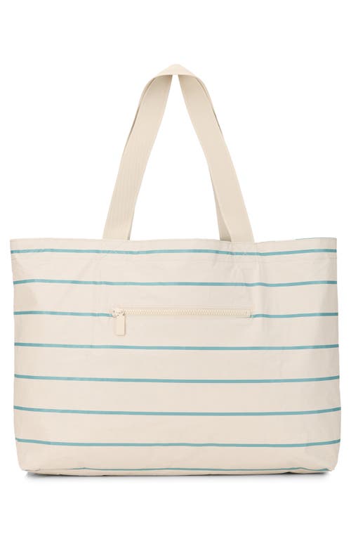 Aloha Collection Areca Holo Holo Reversible Water Resistant Tyvek® Tote In Green