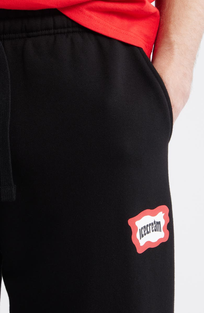 ICECREAM Soft Serve Sweatpants, Alternate, color, Black