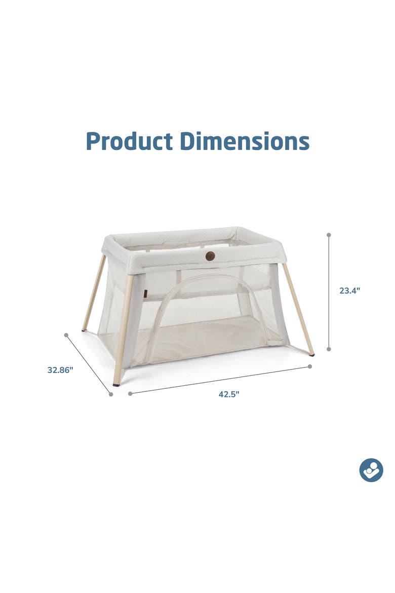 Calao 3-in-1 Travel Playard, Alternate, color, ONYX SAND
