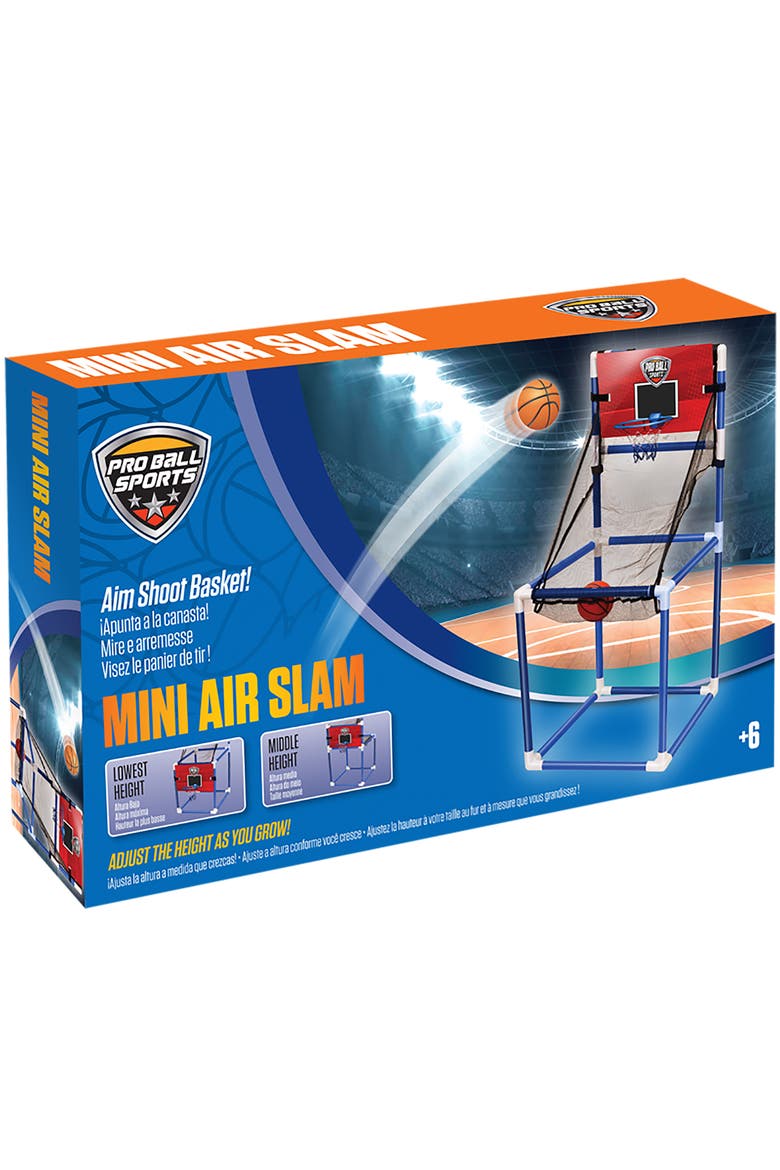 Pro Ball Mini Air Slam Basketball Hoop Arcade Game, Alternate, color, Multicolored