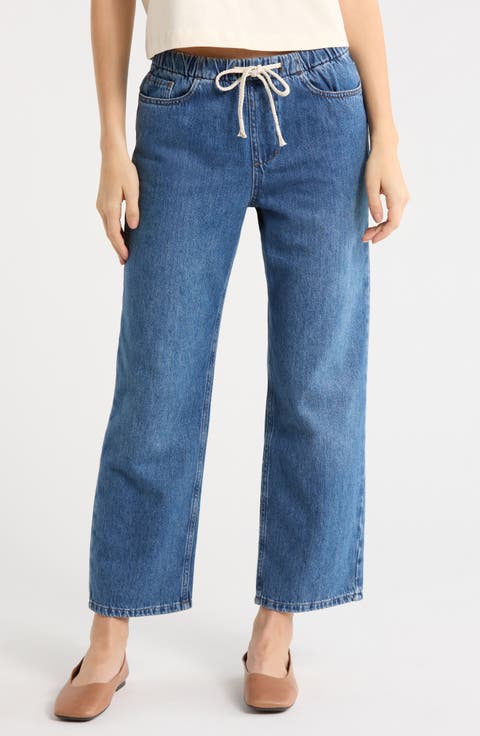 Ella Wide Leg Denim Pants