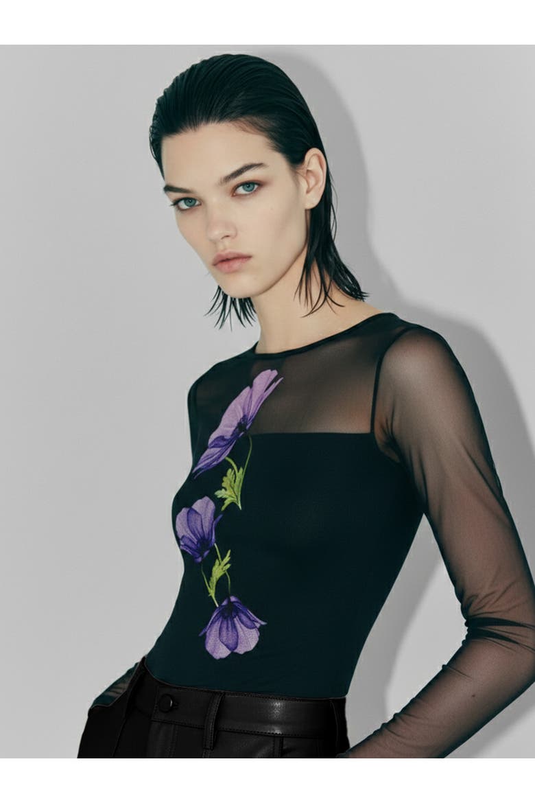 Christa Top, Alternate, color, Black