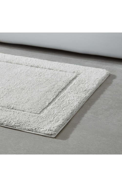Calvin Klein Essence Solid Bath Mat In Silver Grey