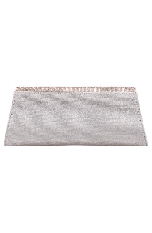 Shop Nina Enid Clutch In Platino