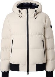 Moose Knuckles Soho 800 Fill Power Down Puffer Bomber Jacket