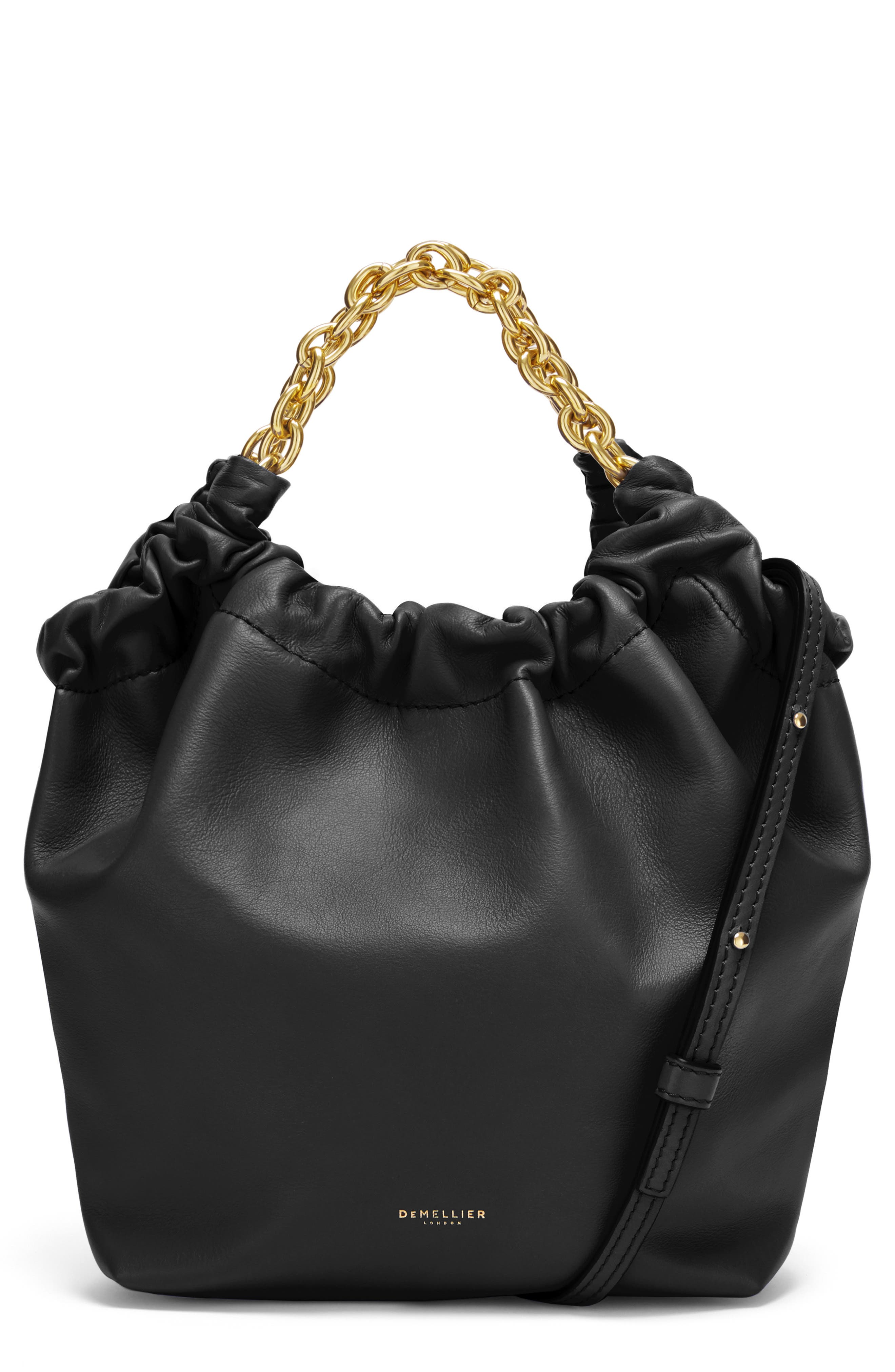 DeMellier Small Miami Leather Handbag, Main, color, 