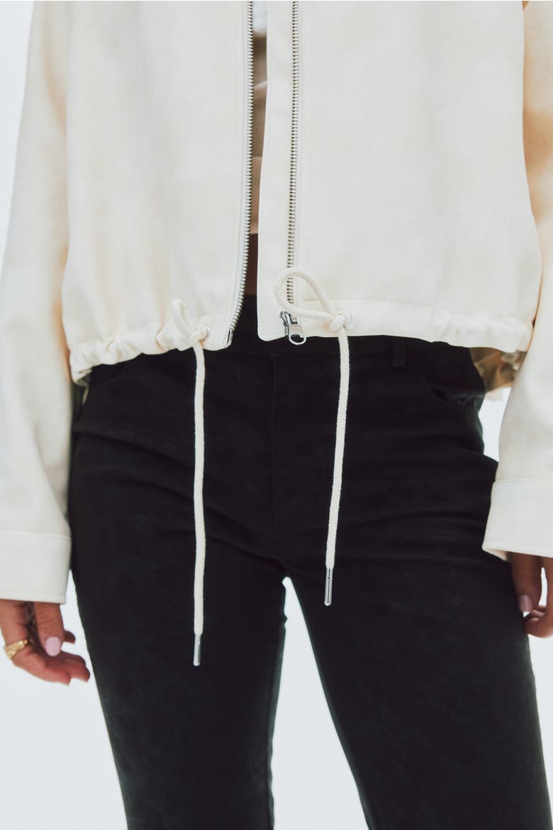 Napped Jacket, Alternate, color, Cream