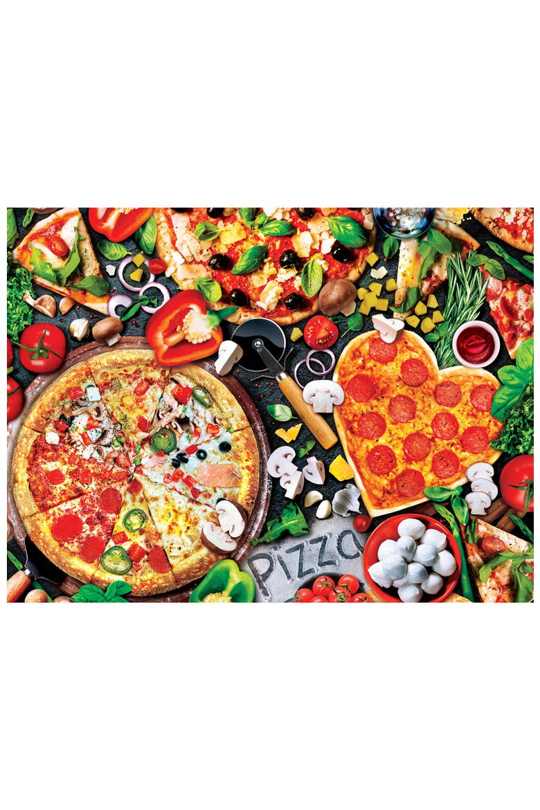 Viva La Pizza 300 Piece Jigsaw Puzzle, Alternate, color, Multicolor