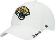 '47 Women's '47 White Jacksonville Jaguars Miata Clean Up Logo Adjustable Hat