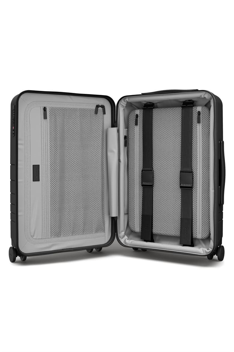 Expandable Spinner Carry-On, Alternate, color, BLACK