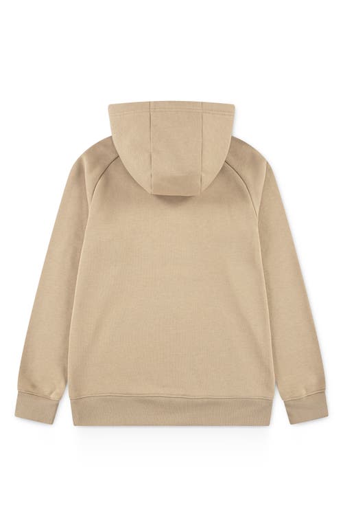 3 Brand Kids' Triple Logo Hoodie In Neutral