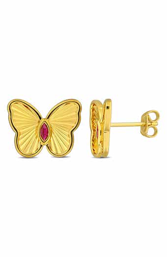 Butterfly Stud Earrings