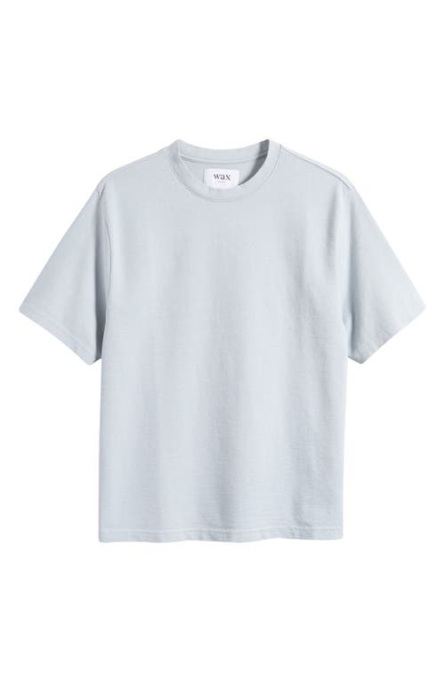 Wax London Dean Organic Cotton T-shirt In Blue