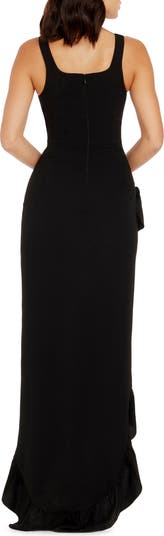Charlene Ruffle Gown