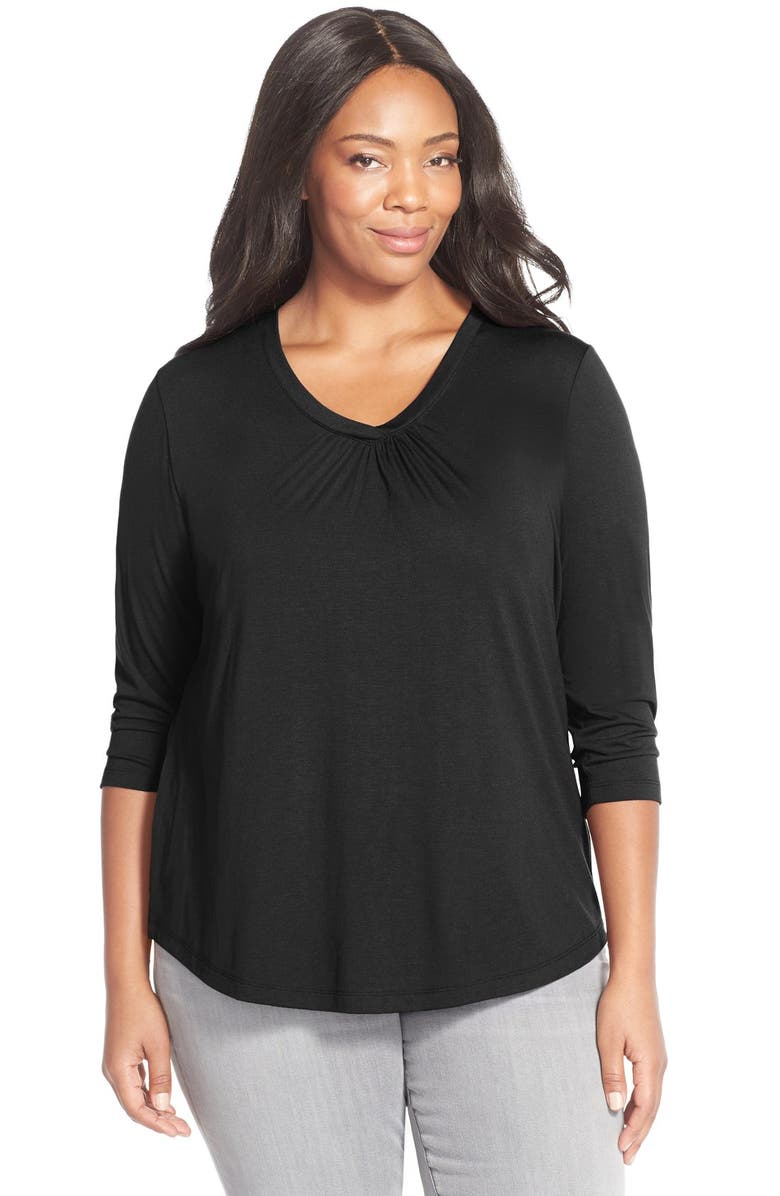 Sejour Three-Quarter Sleeve Tee, Main, color, 