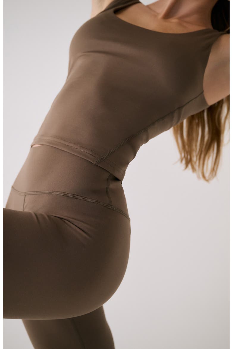 Serene Support Tank, Alternate, color, MOCHA