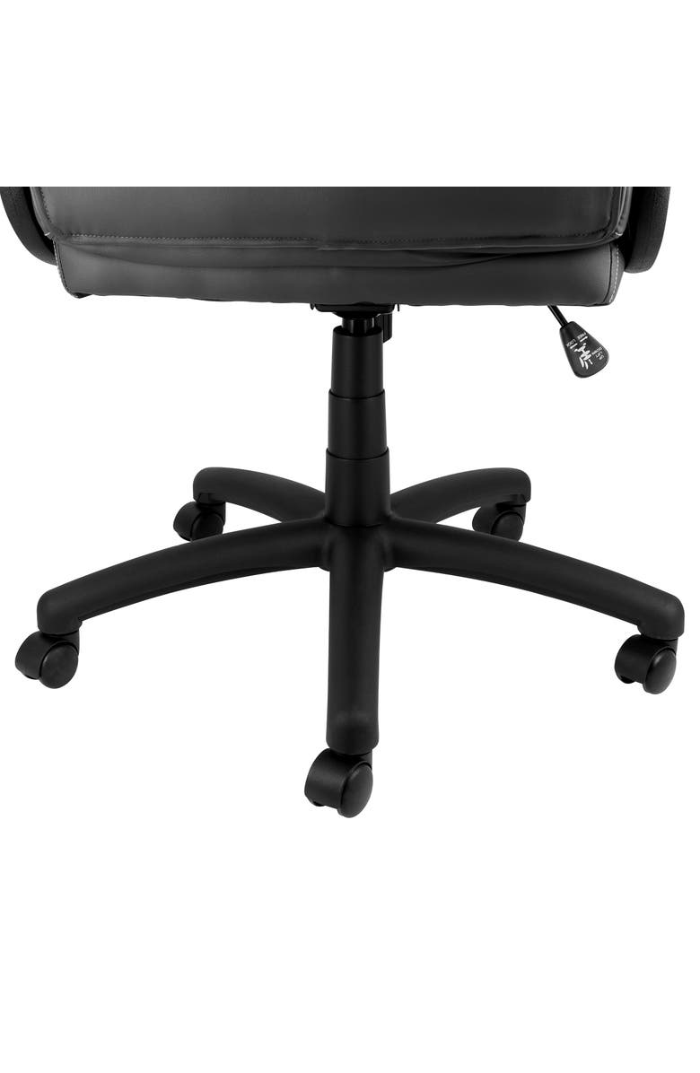 Elama High Back Adjustable Office Chair, Alternate, color, Gray