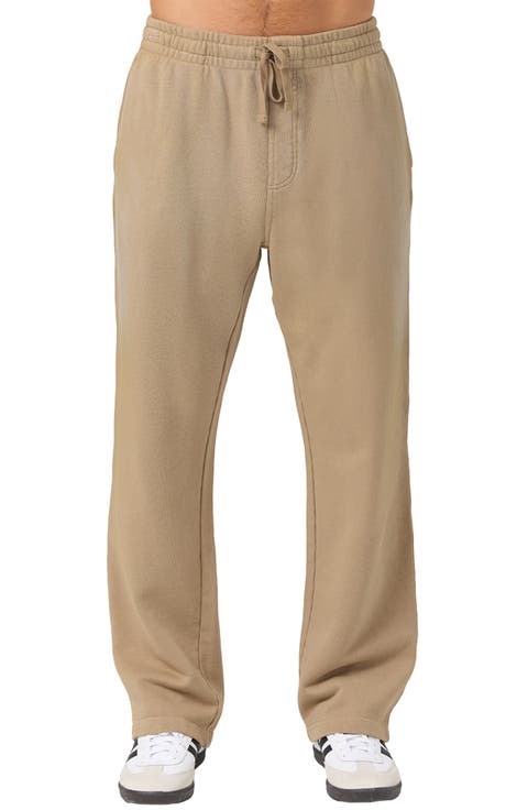 Straight Leg Fleece Sweatpants