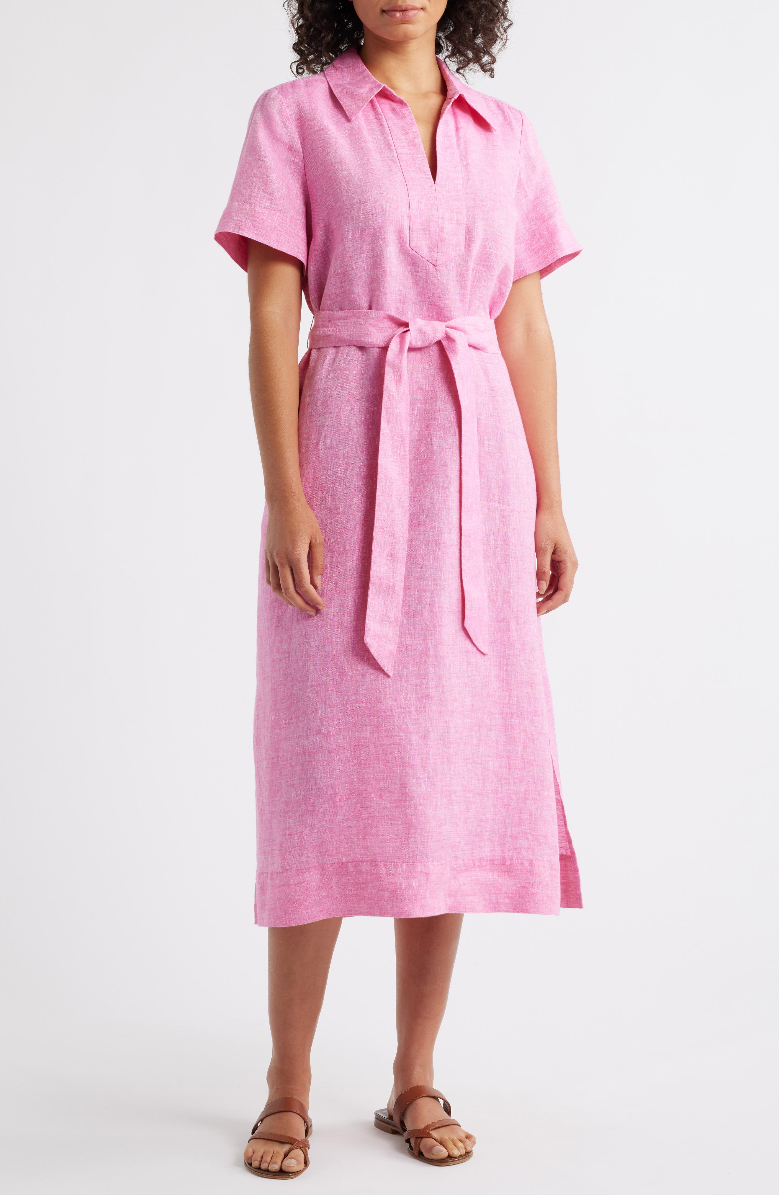 Tommy Bahama Costalina Linen Midi Dress