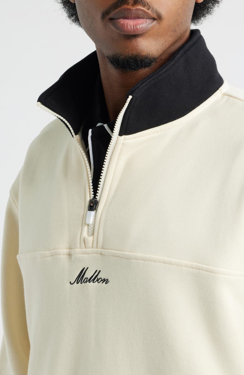 Malbon Golf Milton Quarter Zip Pullover, Alternate, color,