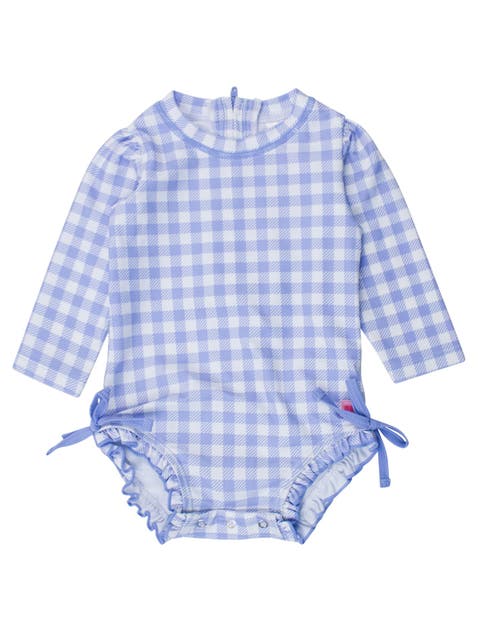 Long Sleeve UPF50 One Piece Rash Guard (Toddler)