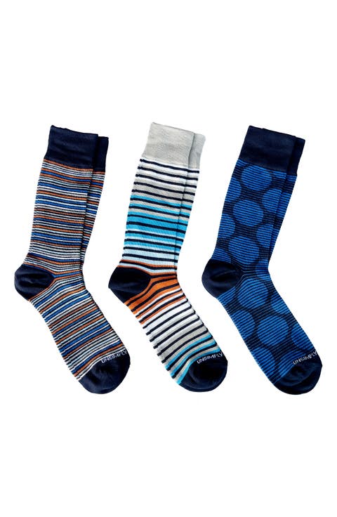 Assorted 3-Pack Crew Socks