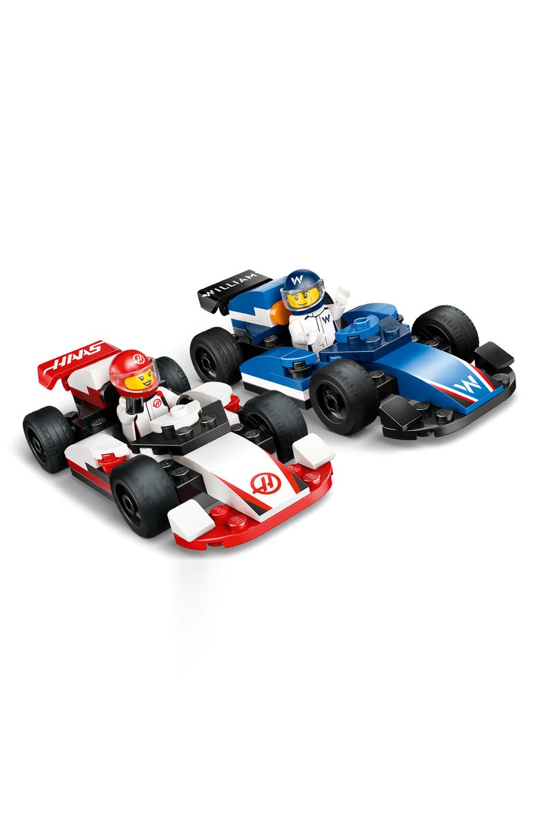 LEGO<sup>®</sup> 4+ F1<sup>®</sup> Williams Racing & Haas F1<sup>®</sup> Race Cars - 60464, Alternate, color, Multi White