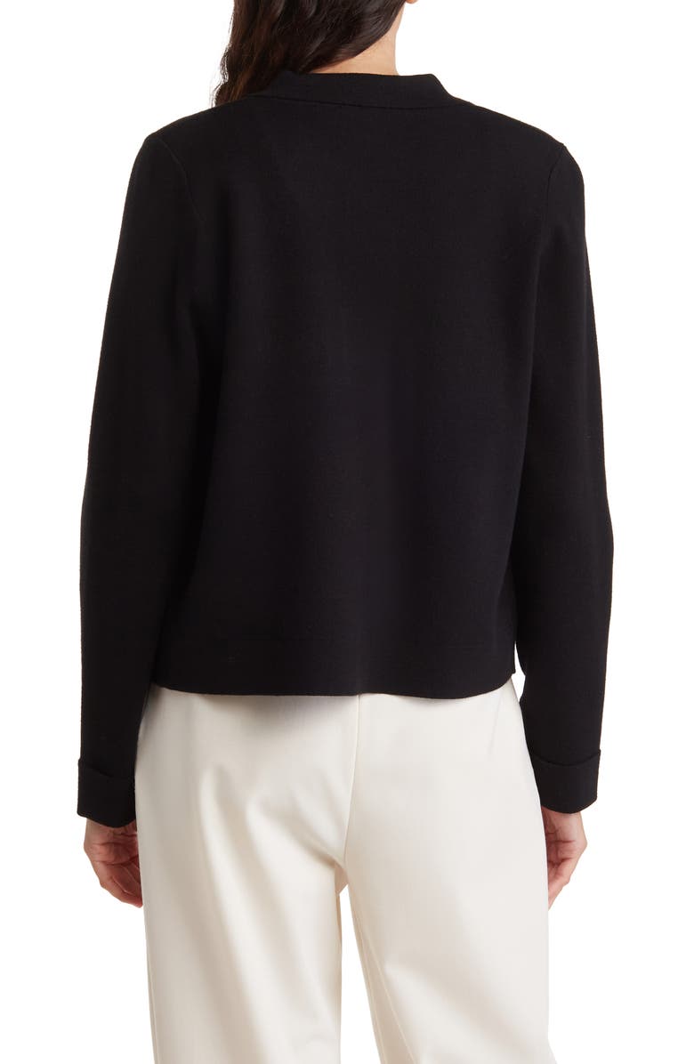 T Tahari Sweater Crop Jacket, Alternate, color,