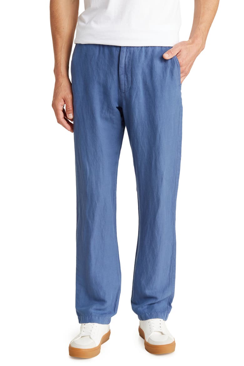 Tropica Dreams Linen Pants, Main, color, DOCKSIDE BLUE