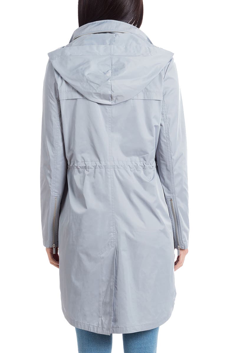 Badgley Mischka Collection Badgley Mischka Water Repellent Anorak with Stowaway Hood, Alternate, color, 