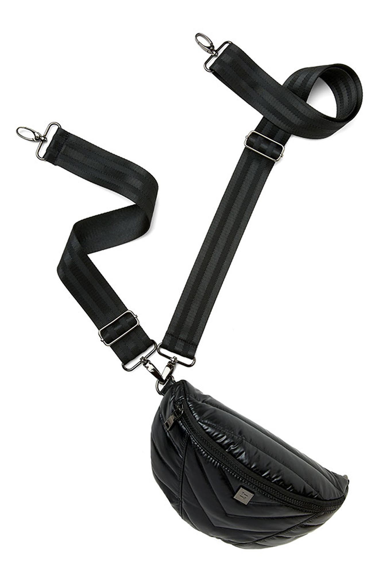 THINK ROYLN Little Runaway Shoulder Bag, Alternate, color, Pearl Black