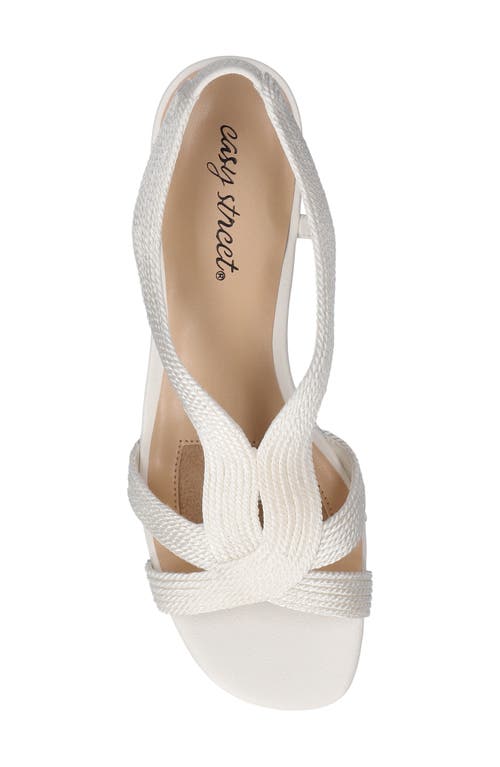 EASY STREET EASY STREET FESTIVAL BLOCK HEEL SLINGBACK SANDAL