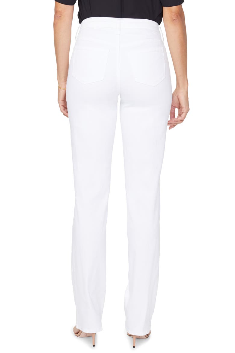 High Waist Relaxed Straight Leg Jeans, Alternate, color, OPTIC WHITE