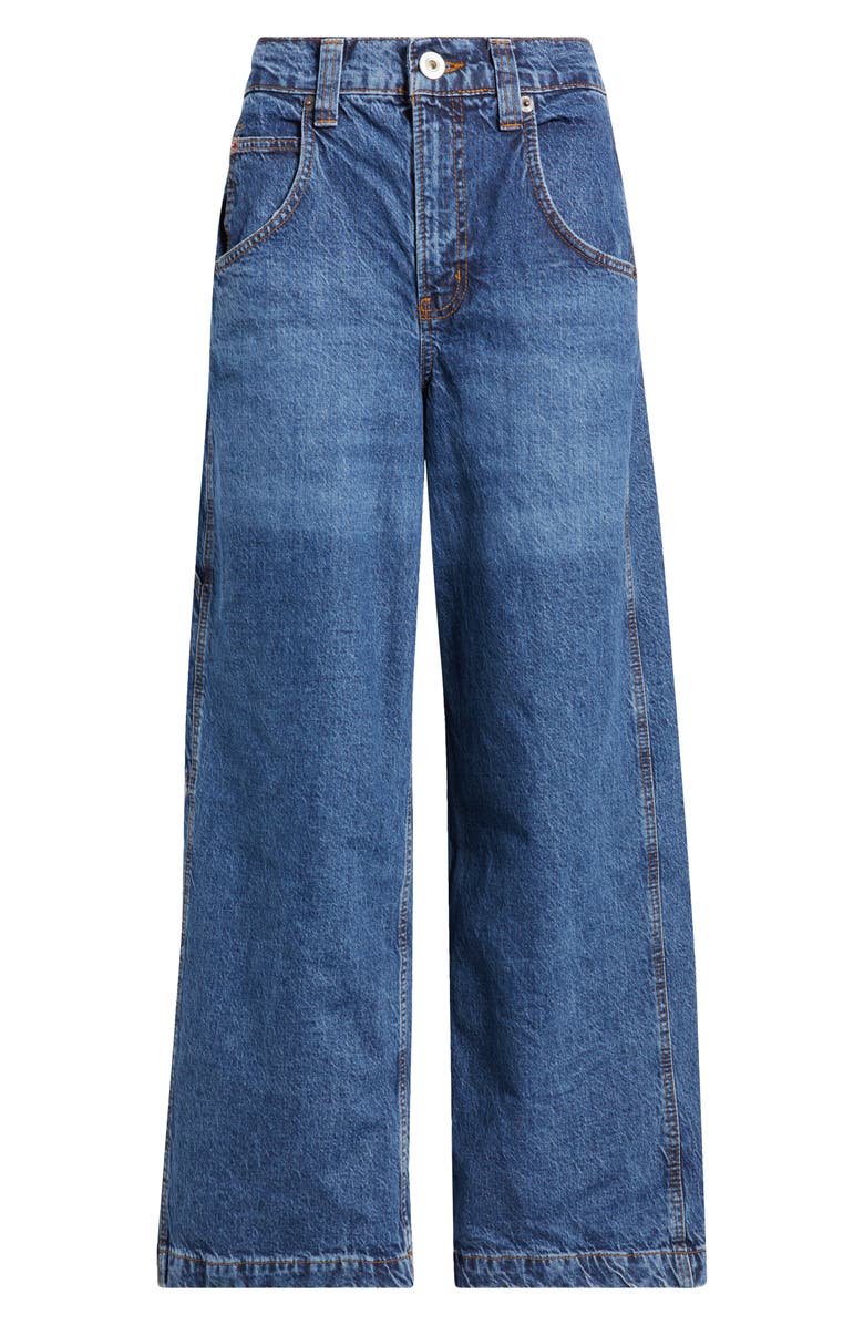 BDG Urban Outfitters Niko Skate Wide Leg Jeans, Alternate, color, Mid Vintage