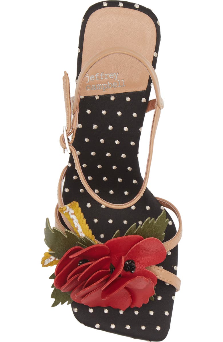 Jeffrey Campbell Amaryllis, Alternate, color, Black Dot Multi