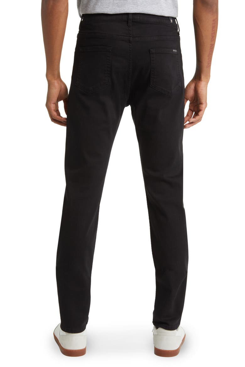 Luxe Performance Plus Slimmy Taper Jeans, Alternate, color, WASHED BLACK