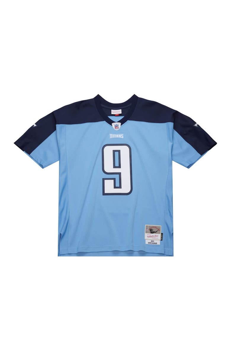 Mitchell & Ness Men's Mitchell & Ness Steve McNair Light Blue Tennessee Titans 2003 Legacy Replica Jersey, Main, color, Light Blue
