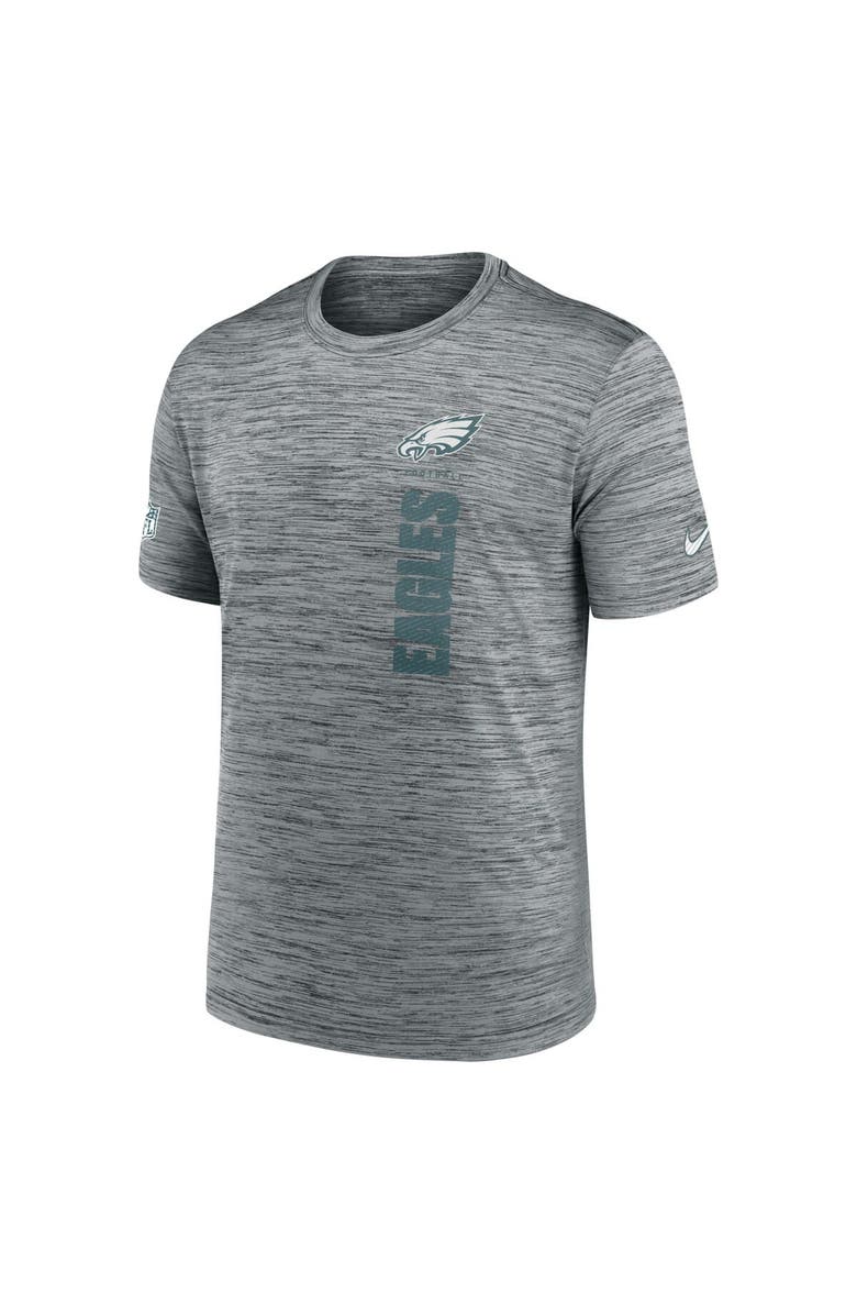 Nike Men's Nike Gray Philadelphia Eagles 2024 Sideline Velocity Performance T-Shirt, Alternate, color, Gray