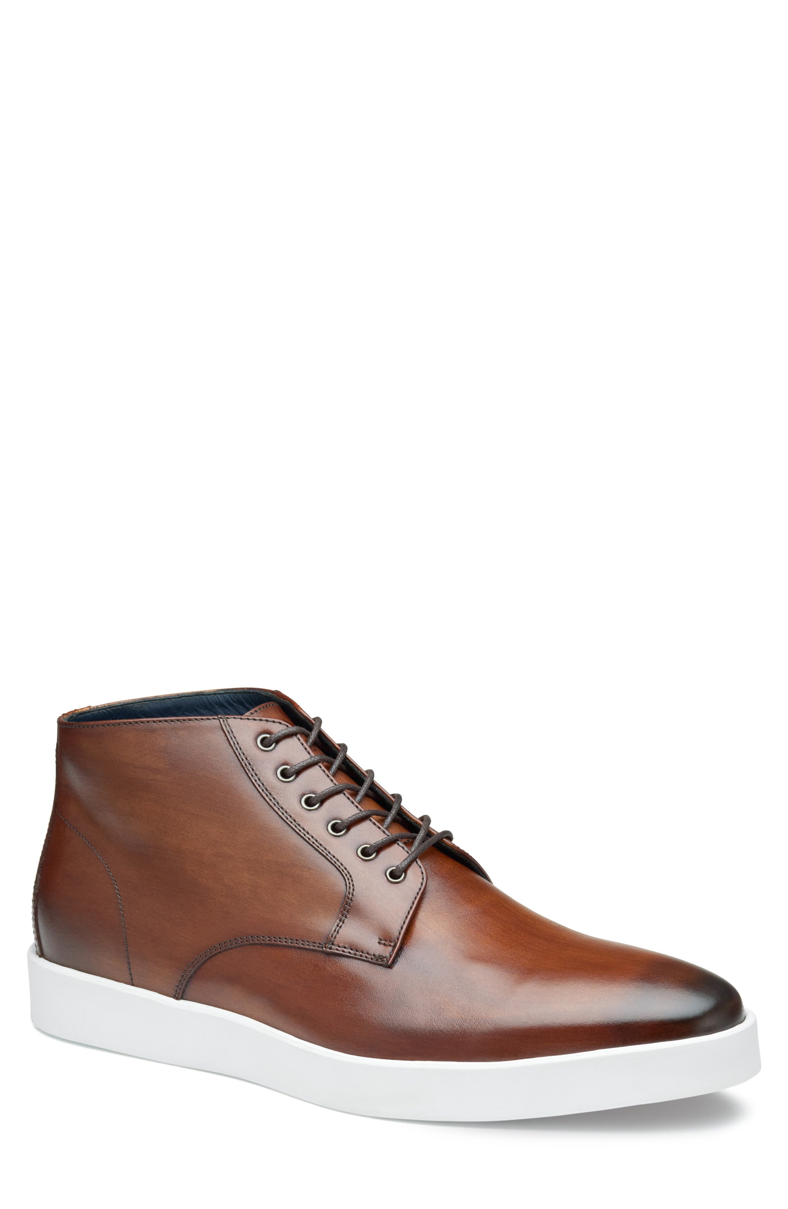 Johnston & Murphy Bolivar Plain Toe Chukka Boot, Main, color, 