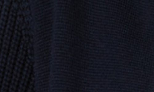 Akris Punto Stretch Merino Wool Bomber Cardigan In Navy