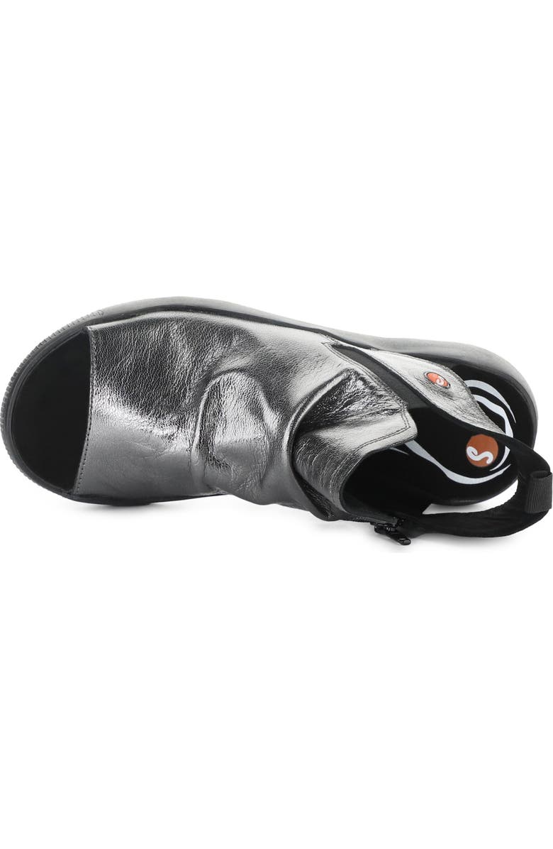 Softinos by Fly London Wish Platform Wedge Sandal, Alternate, color, Graphite