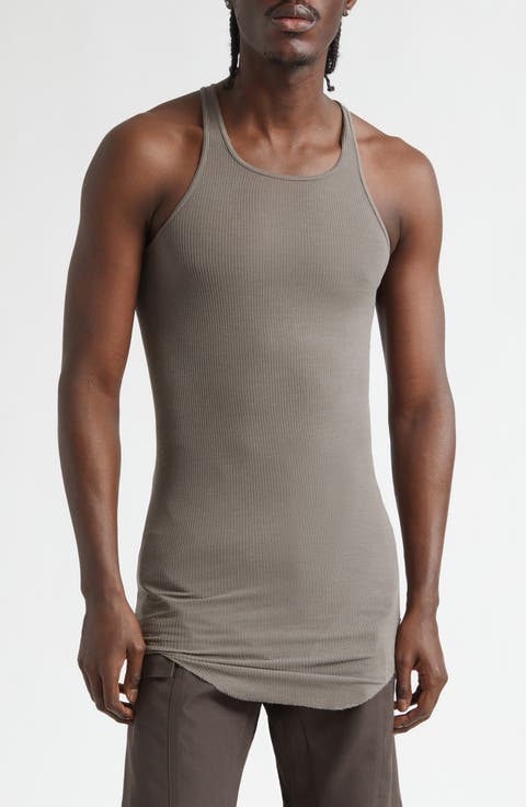 Basic Longline Cotton Rib Tank