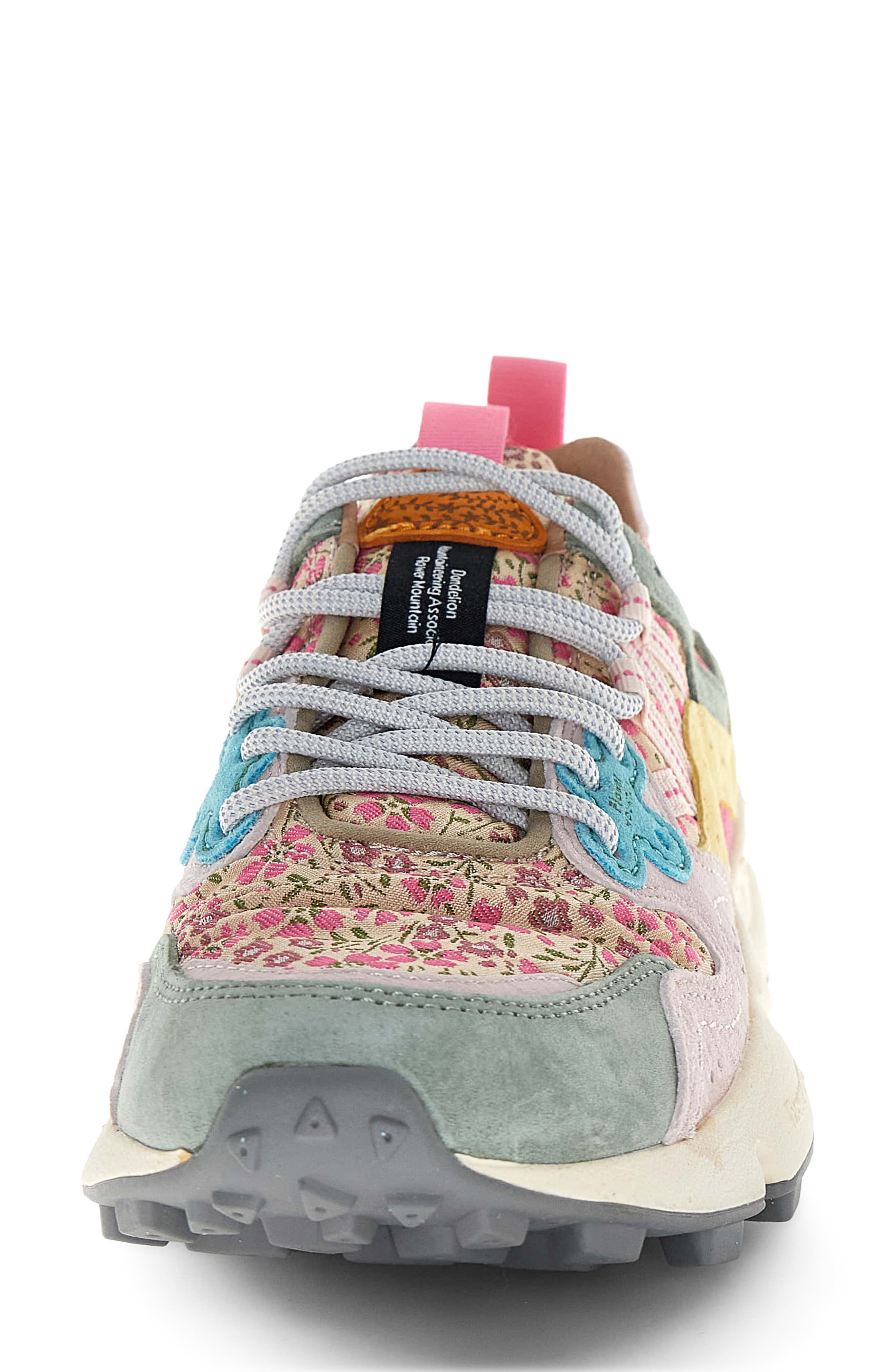 Yamano 3 Sneaker, Alternate, color, SAGE/ PINK
