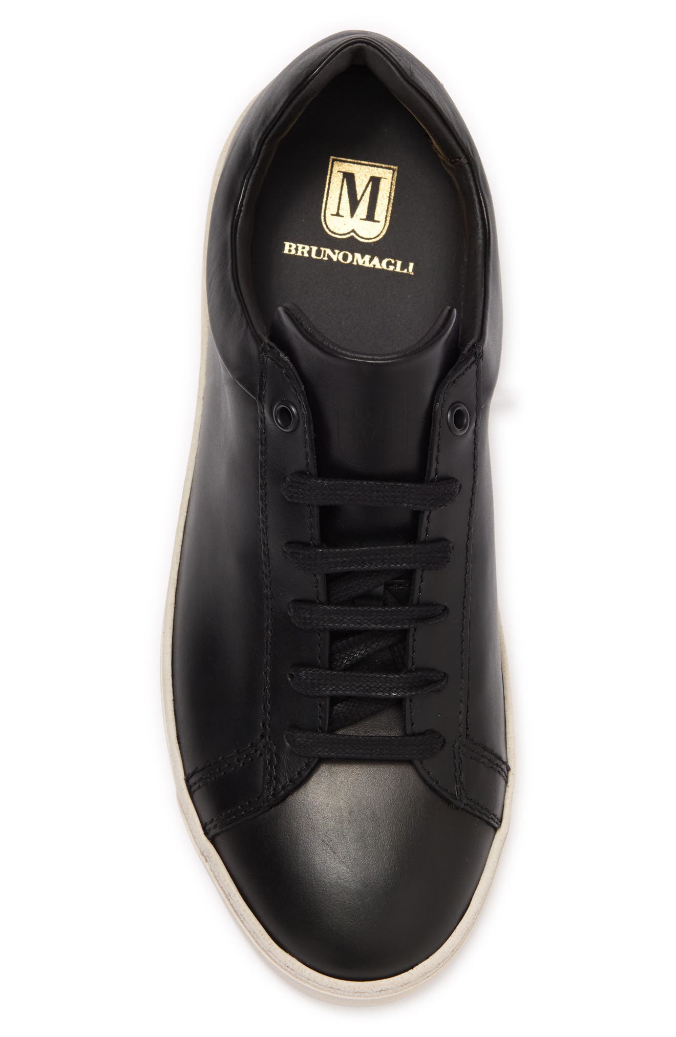 Bruno Magli Diego Leather Sneaker, Alternate, color, 