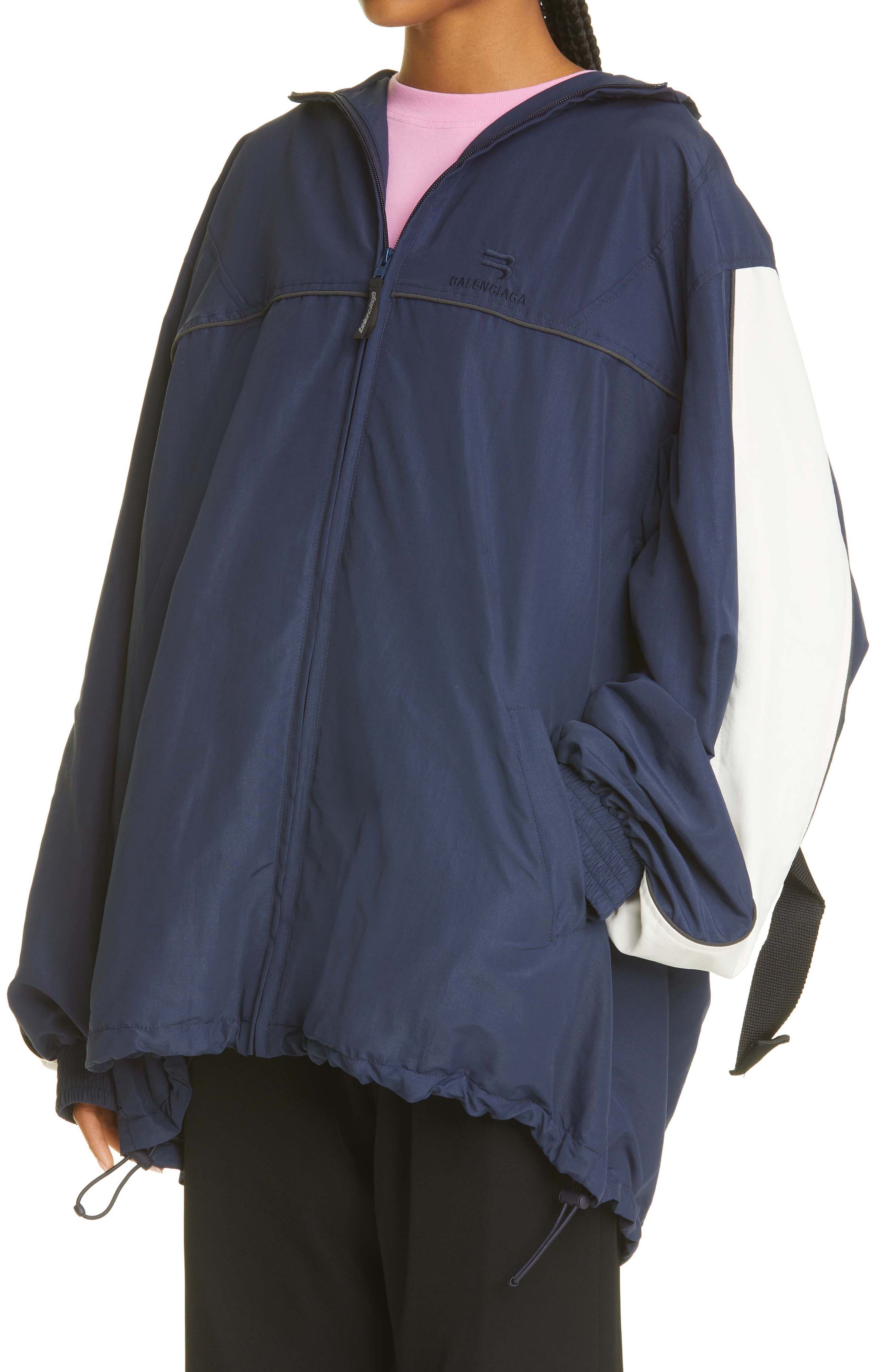 Balenciaga Transformer Packable Crossbody Bag Track Jacket, Alternate, color, 