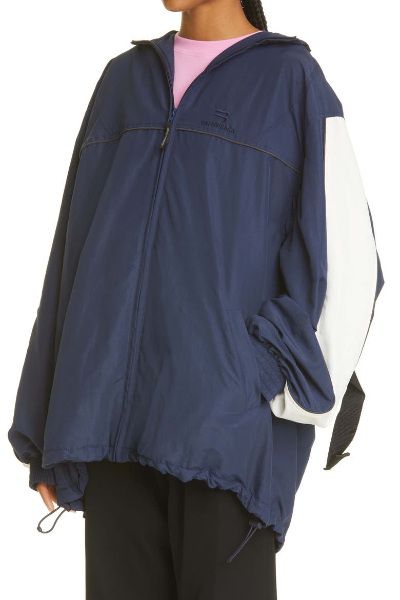 Transformer Packable Crossbody Bag Track Jacket, Alternate, color, INK