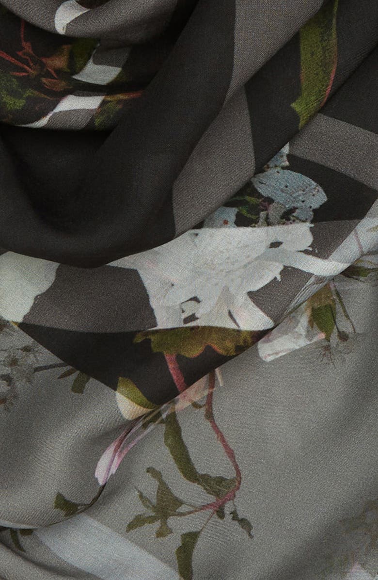 AllSaints Voila Large Square Scarf, Alternate, color,