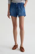 AG Analeigh High Waist Workwear Denim Shorts